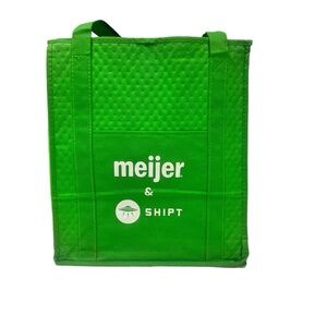 Meijer & Shipt Green Reusable Grocery Tote